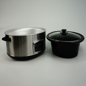 <span class=keywords><strong>Olla</strong></span> de Cocción Lenta Eléctrica Grande para el Hogar, <span class=keywords><strong>Olla</strong></span> Arrocera con <span class=keywords><strong>Olla</strong></span> Interior de Cerámica y <span class=keywords><strong>Olla</strong></span> Exterior de Acero Inoxidable - Product Image 5