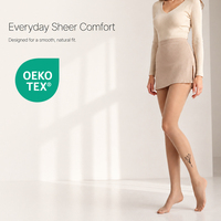 Collants en nylon transparents imprimés de luxe pour femmes, sans couture, ultra-fins, anti-accroc, pour l'été, fabrication exquise