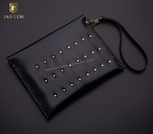 Herramientas de peluquero Tijeras de peluquería Bolsa de cuero con MOQ pequeño Bolsa de tijera para cabello para estuche de salón - Product Image 5