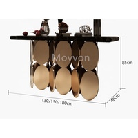 Table d'entrée en acier inoxydable design moderne et léger table console pour salon et chambre à coucher