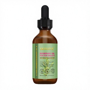 Aceite Orgánico Natural a Base de Hierbas de Romero y Menta de 60 ml para Fortalecer y Nutrir el Cabello y el Crecimiento de la Barba con Tratamiento para el Acné - Product Image 2