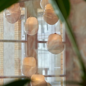 2025 personnalisable grand Loft Vintage Art verre lampes suspendues 3D imprimé <span class=keywords><strong>bois</strong></span> lustre pendentif éclairage <span class=keywords><strong>Suspension</strong></span> longue pour - Product Image 5