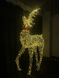 Décoration <span class=keywords><strong>de</strong></span> Noël en forme <span class=keywords><strong>de</strong></span> sculpture <span class=keywords><strong>de</strong></span> <span class=keywords><strong>cerf</strong></span> - Product Image 5