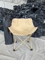 Ensemble table et chaises pliantes ovales en acier carbone Wen Yan pour l'extérieur - Meubles de camping portables pliables pour barbecue en plein air