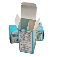Boîte pliante en carton écologique pour emballage de gloss cosmétique, taille personnalisée pour rouge à lèvres et soins de la peau, vente en gros