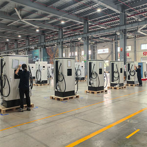 Gbt DC Fast EV สถานีชาร์จ2ปืน120/160kW IP54กลางแจ้ง7นิ้วสมาร์ทหน้าจอติดตั้งบนพื้น - Product Image 3