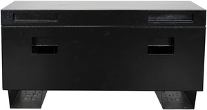 Boîte à outils métallique robuste personnalisable <span class=keywords><strong>pour</strong></span> chantier, <span class=keywords><strong>coffre</strong></span> de rangement portable verrouillable et étanche <span class=keywords><strong>pour</strong></span> <span class=keywords><strong>camion</strong></span> et équipement de construction - Product Image 4