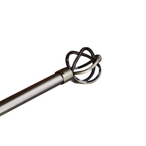 Cheap Curtain <strong>Pipe</strong> Rod Curtain Poles Adjustable Brass Double Curtain Rod - Product Image 5