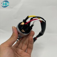 Interrupteur d'allumage à 4 fils avec 2 clés pour chargeuse compacte Caterpillar, pièces de rechange HC 110-7887 467-8535 1107887 4678535