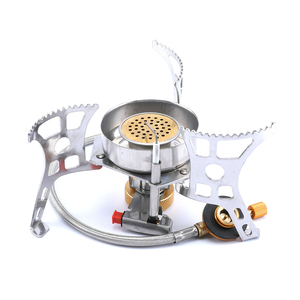 3900W Màu Xanh Lửa Lõi Đồng Trọng Lượng Nhẹ Có Thể Gập Lại Windproof Ngoài Trời Di Động Cắm Trại Bếp <span class=keywords><strong>Gas</strong></span> Với Piezo Đánh Lửa - Product Image 2