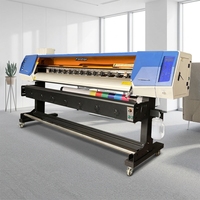 Impresora Eco Solvente de 1.8m con Cabezal de Impresión XP600, Plotter de Inyección de Tinta Digital para Impresión de Lonas Flexibles, Pancartas y Material para Exteriores