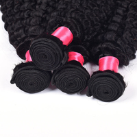 Vente en gros de mèches de cheveux humains 12A Deep Wave, lisses, ondulés, bouclés, Kinky Curly, péruviens, Remy, vierges, pour tissage et extensions capillaires