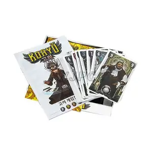 Custom Printed Game Cards High Quality Unique Paper OEM Wholesale Design 300gsm Art Paper Card Games