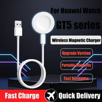 Chargeur magnétique sans fil pour montre GT6/GT5/GT4 GT3 pour GT Cyber/Runner Watch Ultimate 5/4/3 Buds D FIT 4 avec gaine en PVC