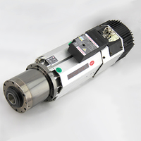 Moteur de broche CNC 220V/380V 12000-24000 tr/min BT30 ISO30 refroidi par air, 4 pôles, lubrifié par graisse, avec changeur d'outils automatique (ATC) 9kW