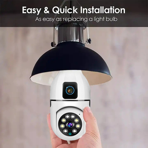 FOSVISION <b>Smart</b> Home System Full HD 1080p <b>Wifi</b> Mini <b>Camera</b> Dual Lens <b>Camera</b> <b>Wifi</b> Home Security CCTV <b>Camera</b> Dual Lens <b>Camera</b> Secu - Product Image 2