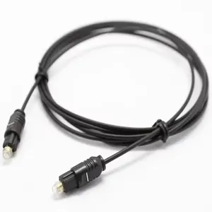 Câble audio numérique optique 10 pieds, cordon optique Toslink fin en fibre optique plaqué or S/PDIF pour home cinéma, barre de <span class=keywords><strong>son</strong></span>, TV, PS4 - Product Image 4