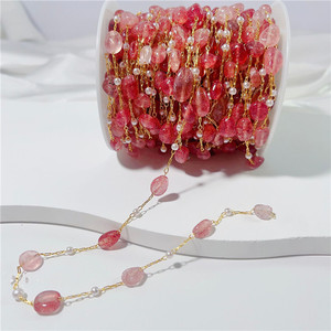 SP Wholesale Women <strong>Necklace</strong> <strong>Pearl</strong> Chain Irregular Natural Stone Beaded Choker <strong>Necklace</strong> Jewelry - Product Image 4