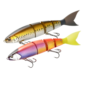 <span class=keywords><strong>Leurre</strong></span> <span class=keywords><strong>flottant</strong></span> multi-poissons 25cm 105g en forme de S pour la pêche au <span class=keywords><strong>brochet</strong></span> en rivière, lac et ruisseau, imprimé métal - Product Image 6