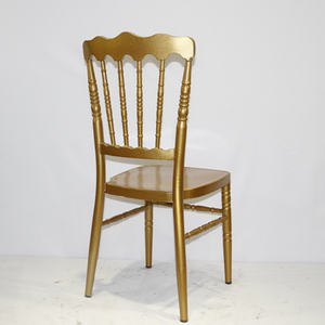 Goedkope Witte Moderne Elegante Napoleon Iii Banket Stoel Metalen Tilt Terug Voor Verkoop - Product Image 5