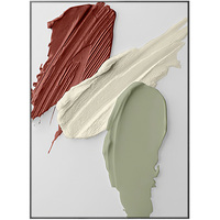 Peinture murale sur toile texturée 3D abstraite minimaliste moderne originale, huile faite à la main pour la décoration du salon