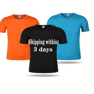 เสื้อยืดโพลีเอสเตอร์ 100% แบบเรียบ สำหรับสกรีนโลโก้แบบซับลิเมชั่น ผู้จำหน่ายเสื้อผ้าออกกำลังกาย ออกแบบได้เอง แห้งเร็ว เสื้อยืดเปล่าสำหรับเล่นกีฬา เสื้อยืดผู้ชายแบบยูนิเซ็กซ์ - Product Image 1