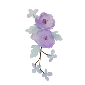 Nuevo Accesorio para el Cabello 2025, Hecho a Mano, con Flor Púrpura Etérea, para Cheongsam y Hanfu (Ropa Tradicional China) - Product Image 5
