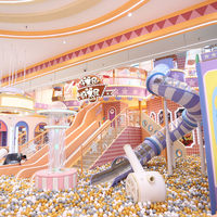 Équipement de jeu souple commercial pour aire de jeux intérieure pour enfants, idéal pour les écoles et les centres commerciaux, en promotion