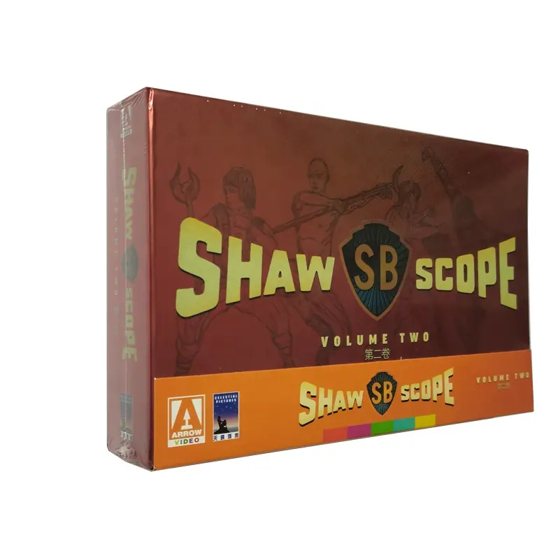 TV show Films ebay supply New Releases disc ddp shipping Shawscope Volume Two dvd 8BD+2CD Disk Duplication Printing factory