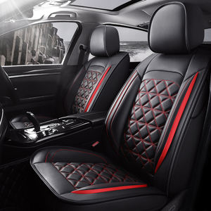 Vente en gros AUDLY 5D Ensemble complet de housses de <span class=keywords><strong>siège</strong></span> de voiture en cuir de luxe, sur mesure OEM, universelles toutes saisons - Product Image 6