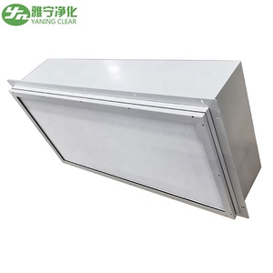 YANING Bộ Điều Khiển FFU 2X4 4X2 Bộ Lọc Quạt Không Khí Laminar Ulpa <span class=keywords><strong>H14</strong></span> <span class=keywords><strong>HEPA</strong></span> FFU Với Bộ Lọc <span class=keywords><strong>HEPA</strong></span> Và Bộ Lọc Trước - Product Image 2
