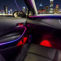 Kit d'éclairage ambiant LED pour voiture KYNCHO 64 couleurs pour Toyota Corolla 2019 2026, contrôle par application Bluetooth, éclairage intérieur automobile 12V