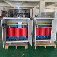 Tampilan Digital Tiga Transformator Otomatis Variac AC yang Dapat Disesuaikan Voltmeter 1kVA~20kVA Gulungan Tembaga Bersertifikasi CE Pengujian Laboratorium