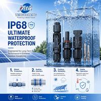 Connecteurs solaires photovoltaïques MCX certifiés ISO9001 |   Câble étanche IP67 DC 1000V/1500V mâle/femelle |   Cuivre étamé 30A ABS/PC