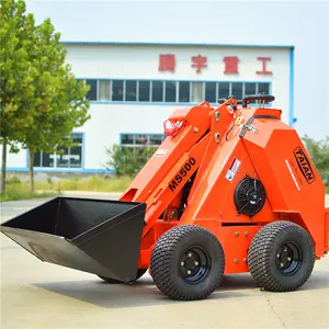MS500 Compact Mini Trencher Min Schranklader Met Rubber Tracks
