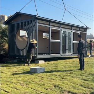 कस्टम बिल्डर निर्माता होटल-लागू मॉड्यूलर प्रीफैब्रिकेटेड छोटे घर विला कंटेनर घरों अद्वितीय डिजाइन के साथ - Product Image 4