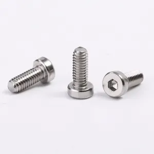 High Quality Factory Direct Supply Stainless Steel SS304 316 DIN7984 M2 M3 M4 M5M6Allen Thin Low Head Hex Socket Head Cap Screws