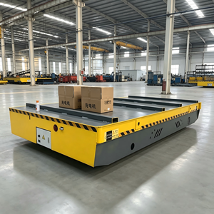 Carro <span class=keywords><strong>de</strong></span> Plataforma con Ruedas <span class=keywords><strong>de</strong></span> <span class=keywords><strong>Goma</strong></span> Sin Rieles <span class=keywords><strong>de</strong></span> Doble Control, Vagón <span class=keywords><strong>de</strong></span> Transferencia Eléctrico Inalámbrico y con Control a Bordo <span class=keywords><strong>para</strong></span> Manipulación <span class=keywords><strong>de</strong></span> Moldes - Product Image 1