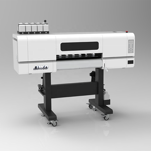 LINKO Hot Selling 60cm Textile T-Shirt Machine d'impression Nouvel État Semi-Automatique avec 2pcs <span class=keywords><strong>Epson</strong></span> I3200 Heads - Product Image 4