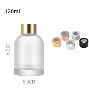 Botella Difusora de Aceite de Vidrio Rosa y Verde de Calidad Premium Personalizada de 100ml, 120ml, 150ml, 200ml con Tapa de Rosca de Aluminio - Product Image 6