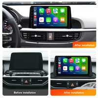 NaviFly Radio Mobil Android Terbaru dengan GPS Navigasi untuk KIA Morning Picanto 2017-2020 Mendukung Output AV  Auto Android
