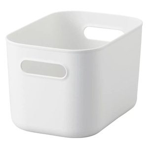 Clothing Organizer Storage <b>Box</b> Rectangular <b>With</b> <b>Lid</b> Stackable For Underwear Desktop Use Solid Color - Product Image 4