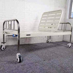 Cama de <span class=keywords><strong>Hospital</strong></span> Manual de Manivela Única a Buen Precio, Cama de Enfermería Estable para Uso Hospitalario y Doméstico, Cama Médica en Oferta - Product Image 5