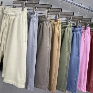 กางเกงขาสั้นออกกำลังกายผู้ชายโลโก้สั่งทำ - ผ้าฝ้าย 100% ระบายอากาศได้ดี เหมาะสำหรับวิ่งและเล่นกีฬา - Product Image 4