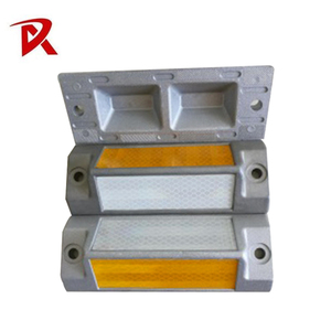 Duy nhất và đôi bên nhôm đường Stud lớn lên vỉa hè đánh dấu với delineator cảnh báo giao thông sản phẩm - Product Image 2