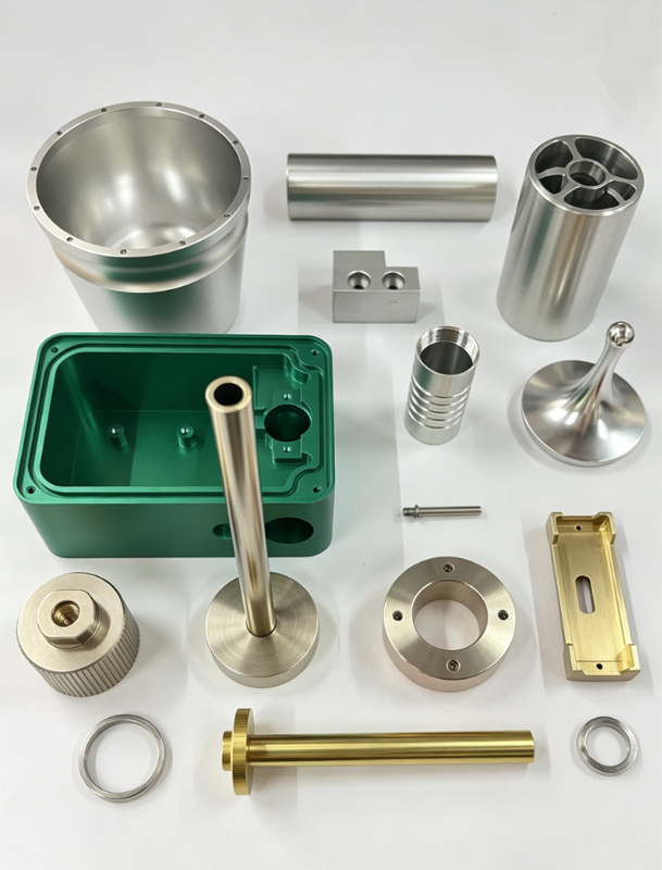 Custom Precision Stainless Steel Aluminum Titanium