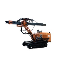 Machine de forage minière, foreuse à trous de surface, foreuse DTH avec compresseur diesel