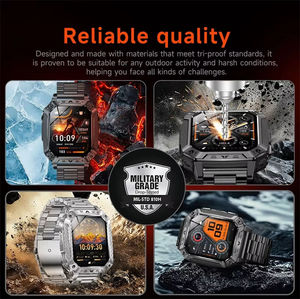Montre connectée de sport en plein air AK86 2026 avec appels Bluetooth, étanche IP68, écran 2,01 pouces, batterie grande capacité 1400 mAh, plus de 100 modes sportifs - Product Image 6