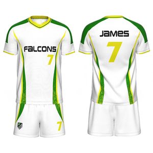 Camiseta de Fútbol Personalizada Original, Camiseta de Equipo de Fútbol, 100% Poliéster, Impresión por Sublimación, Transpirable, de Secado Rápido, Manga Corta, Verano - Product Image 2