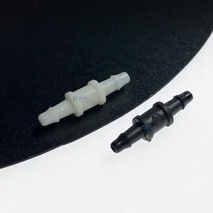 Konektor Selang Plastik untuk Tabung Silikon Fleksibel Konektor Tabung Tinta